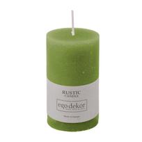 Žalia žvakė Rustic candles by Ego decor Rust, degimo trukmė 38 val.