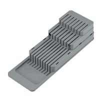 Pilkas stovas peiliams Metaltex