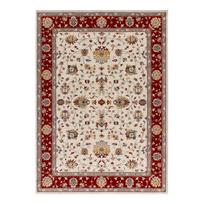Raudonas ir kreminis kiliminis takelis 67x250 cm Classic - Universal