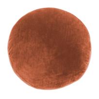 Oranžinė dekoratyvinė mikropluošto pagalvėlė Tiseco Home Studio Marshmallow, ø 40 cm