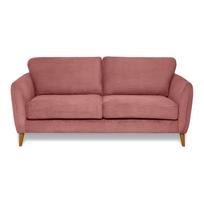 Iš kordinio velveto sofa rožinės spalvos 170 cm Paris – Scandic