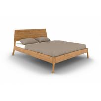 Dvigulė lova iš ąžuolo masyvo natūralios spalvos 160x200 cm Twig – The Beds