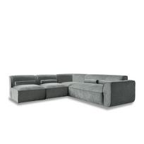 Kampinė sofa šviesiai žalios spalvos (su kairiuoju kampu) Flex Felix – Miuform