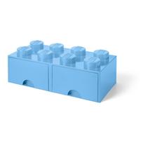 Šviesiai mėlyna daiktadėžė su dviem stalčiais LEGO®