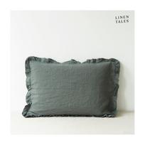 Iš lino pagalvės užvalkalas 40x60 cm Forest Green – Linen Tales