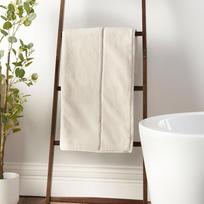 Iš frote audinio iš medvilnės rankšluostis smėlio spalvos 50x85 cm Zero Twist – Bianca