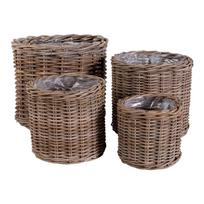 Pinti gėlių vazonai 4 vnt. ø 40 cm Bogor – House Nordic