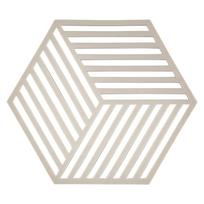 Kilimėlis karštam puodui Zone Hexagon, šviesiai pilkas