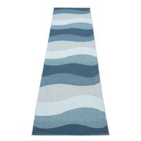 Mėlynos spalvos lauko kilimas 70x300 cm Urvi Water – Pappelina