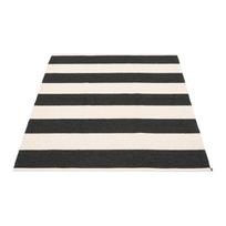 Juodos ir baltos spalvos lauko ir vidaus kilimas 140x180 cm Bob Black Vanilla – Pappelina