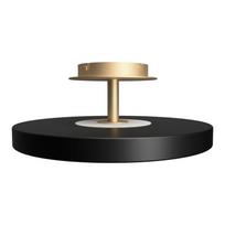 Lubinis šviestuvas juodos spalvos LED su metaliniu gaubtu ø 43 cm Asteria Up – UMAGE