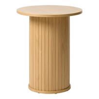 Ąžuolinis apvalus kavos staliukas ø 50 cm Nola - Unique Furniture