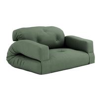 Sulankstoma sofa Karup Design Hippo Olive Green