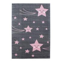 Vaikiškas kilimas rožinės spalvos/pilkos spalvos 140x200 cm Kids – Ayyildiz Carpets