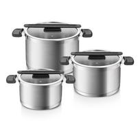 Nerūdijančio plieno indų rinkinys 6 vnt. Compact - Tescoma