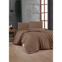 Iš ranforce medvilnės viengulė patalynė rudos spalvos 140x200 cm – Mijolnir