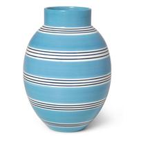 Mėlyna keraminė vaza Kähler Design Nuovo, aukštis 30 cm