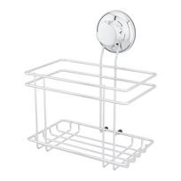 Klijuojama iš metalo vonios lentyna sidabrinės spalvos Bestlock Bath – Compactor