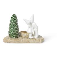 Kalėdinė molinė žvakidė Kähler Design Christmas Kiss, ilgis 17 cm