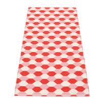 Raudonos spalvos lauko kilimas 70x160 cm Dana Coral – Pappelina