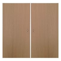 Ąžuolinės durys modulinei lentynų sistemai 2 vnt. 32x66 cm Mistral Kubus - Hammel Furniture