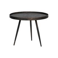 Juodos spalvos apvalios formos kavos staliukas ø 58 cm Bounds – WOOOD