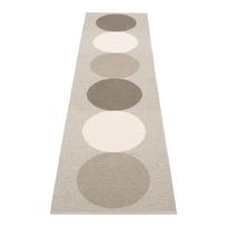Pilkos spalvos/kreminės spalvos lauko kilimas 70x280 cm Otto Clay – Pappelina