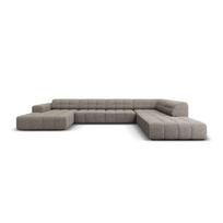 Kampinė sofa tamsiai pilkos spalvos (su dešiniuoju kampu/„U“ formos) Chicago – Cosmopolitan Design