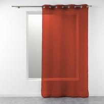 Terakotos spalvos permatoma užuolaida 140x240 cm Telma – douceur d'intérieur