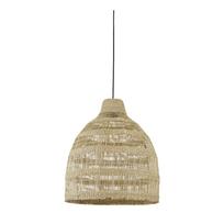 Kabantis šviestuvas natūralios spalvos ø 50 cm su jūržolės gaubtu Sagar – Light & Living