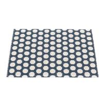 Tamsiai mėlynos spalvos lauko ir vidaus kilimas 70x50 cm Noa Dark Blue – Pappelina