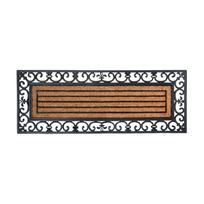 Kilimėlis iš kokoso pluošto su gumine danga Esschert Design Deco, 45 x 120 cm