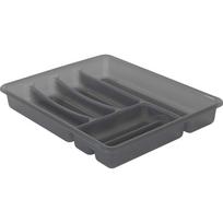 Pilkos spalvos plastikinis stalčius stalčiui 39 x 32 cm Basic - Rotho