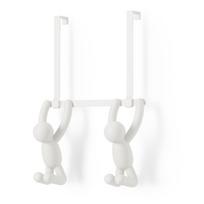 Balta plastikinė durų pakaba 22 cm Buddy - Umbra