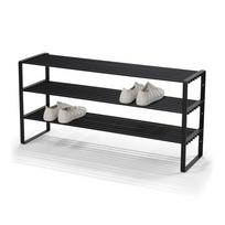 Juodos spalvos iš metalo spintelė batams 100x48,5x29 cm Rex – Spinder Design