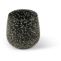 Tamsiai pilkas vazonas Bonami Selection Terrazzo, ø 15 cm