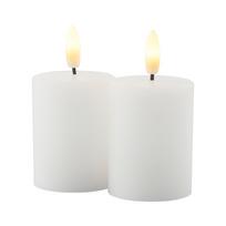 LED žvakės 2 vnt. (aukštis 6,5 cm) Sille Exclusive Mini – Sirius
