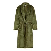 Iš mikropliušo chalatas žalios spalvos XL/XXL Polyvelvet – Good Morning