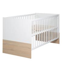 Vaikiška lovelė baltos spalvos 70x140 cm Gabriella – Roba