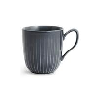 Antracito pilkos spalvos porcelianinis puodelis Kähler Design Hammershoi, 330 ml