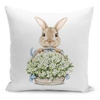 Dekoratyvinis pagalvės užvalkalas su Velykų motyvu 43x43 cm – Mila Home