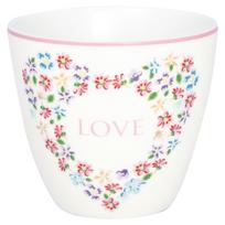 Porcelianinis puodelis Green Gate Columbine Love, 300 ml