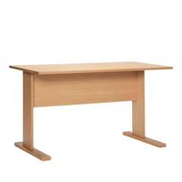 Rašomasis stalas su ąžuolo dekoro stalviršiu 70x140 cm Forma – Hübsch
