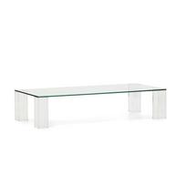 Iš stiklo kavos staliukas 60x140 cm Adularia – Kave Home