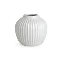 Balta keraminė vaza Kähler Design Hammershoi, aukštis 12,5 cm