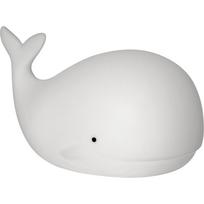 Balta LED vaikų naktinė lemputė Whale - Star Trading