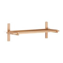 Iš ąžuolo masyvo modulinė lentyna natūralios spalvos 90x28 cm Sitra – Kave Home
