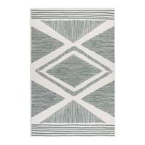 Lauko kilimas žalios spalvos/kreminės spalvos 120x170 cm Gemini – Elle Decoration