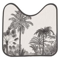 Vonios kilimėlis juodos spalvos/smėlio spalvos tualetui 45x45 cm Cocoty – douceur d'intérieur