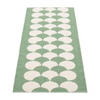 Žalios spalvos/kreminės spalvos lauko kilimas 70x150 cm Poppy Oregano – Pappelina
